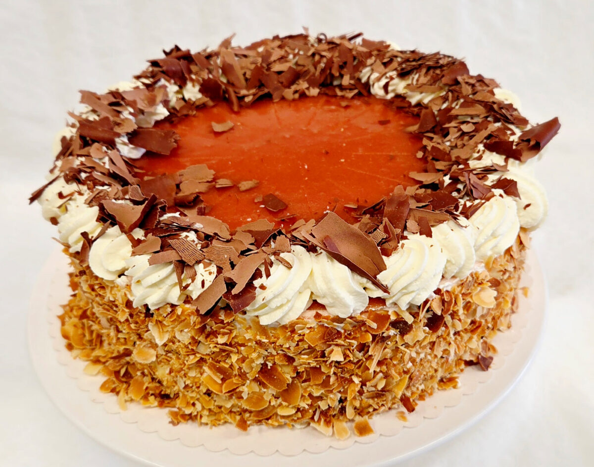 Torte des Monats April: Rhabarber-Quark-Split