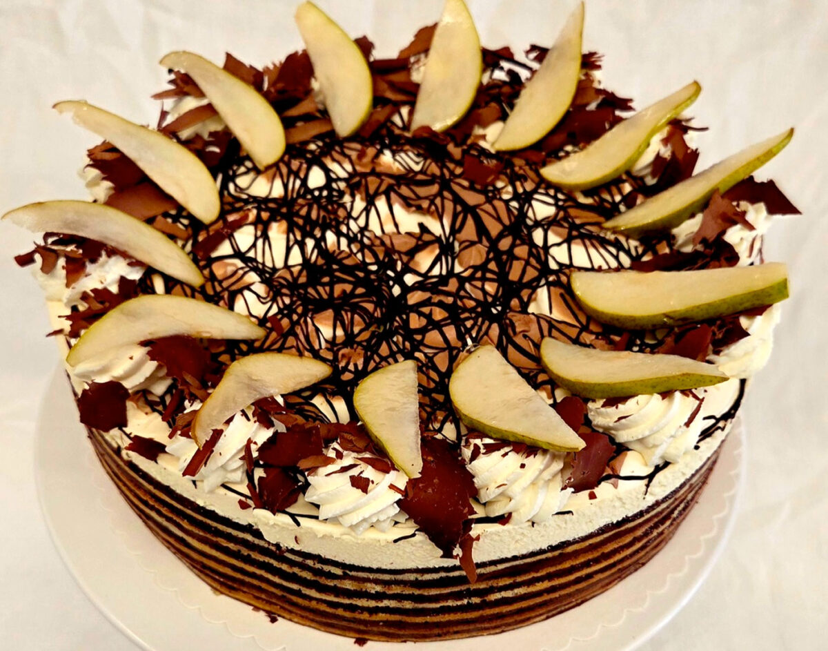 Torte des Monats September: Birne Helene - alkoholhaltig